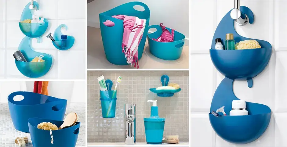 Zdjęcie Najlepsze dodatki do niebieskiej łazienki: praktyczne pomysły na aranżację
