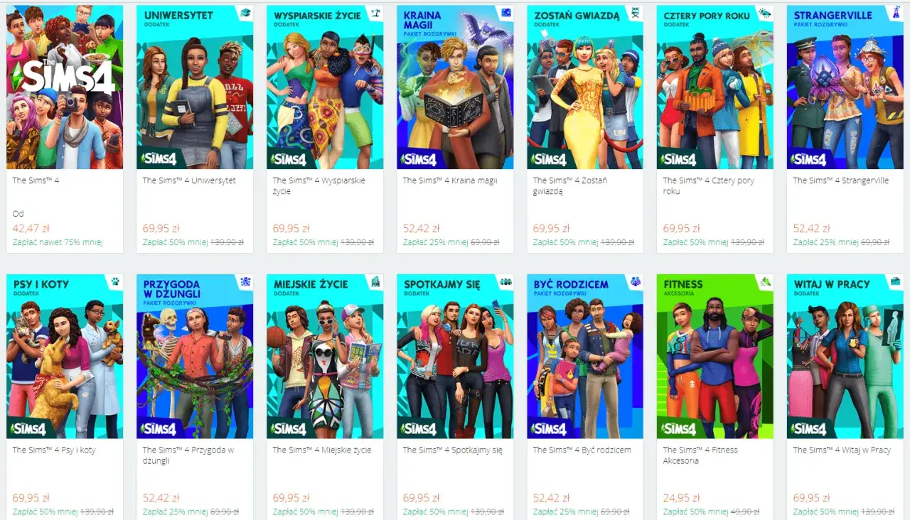 Zdjęcie  Dodatki do The Sims 4 za darmo | Pobierz darmowe rozszerzenia i zawartość