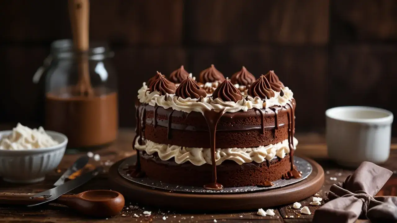 Zdjęcie Jak zrobić krem michałkowy do tortu? Idealna masa na tort