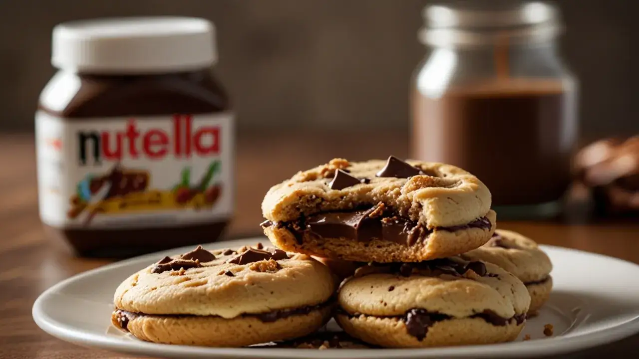 Zdjęcie Ciastka z Nutellą w środku: Zaskocz swoich gości pysznym deserem