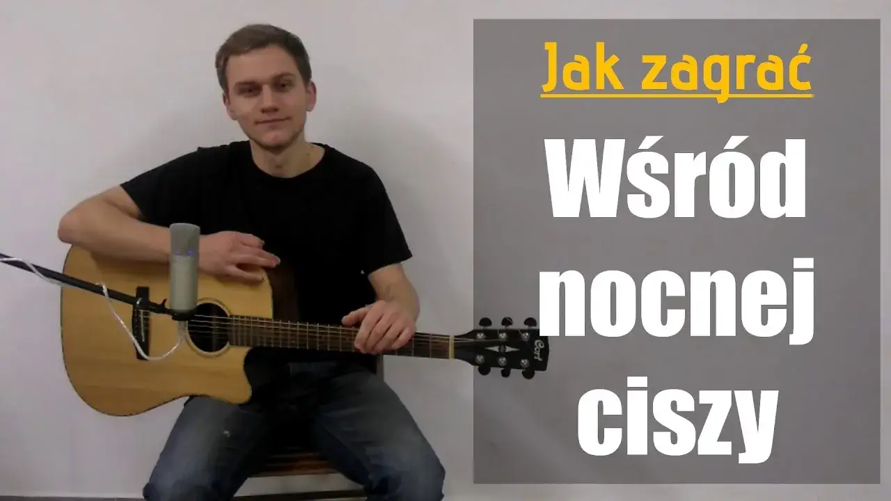 Zdjęcie Wśród nocnej ciszy chwyty na gitarę – zagraj kolędę łatwo i szybko