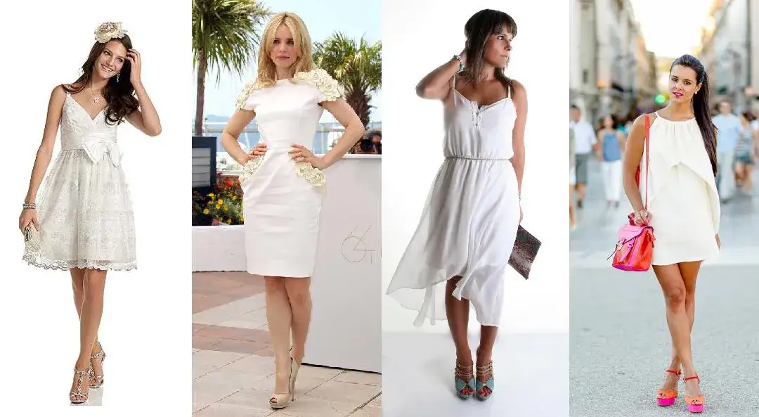 Zdjęcie Los zapatos perfectos para combinar con vestido blanco y lucir espectacular