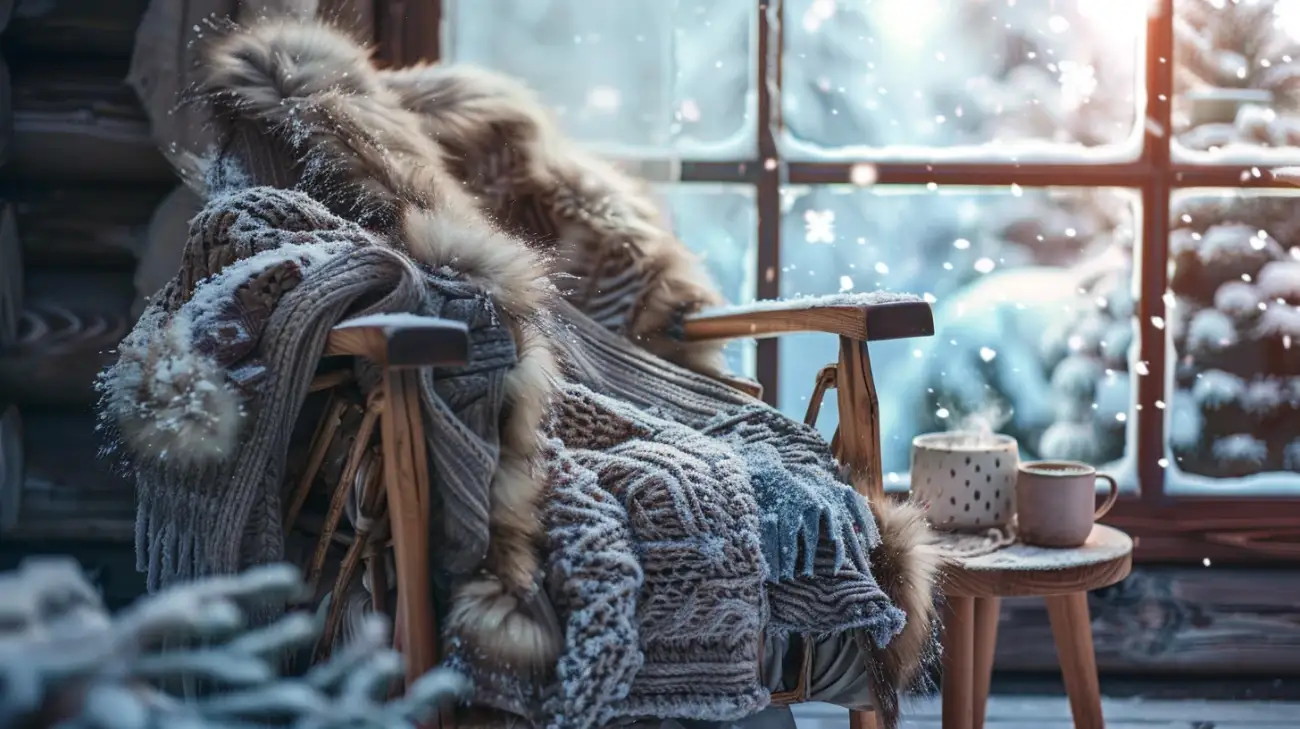 Zdjęcie Kożuszek z kapturem: idealny na chłodniejsze dni zimy