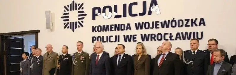 Zdjęcie Aktualny komendant wojewódzki policji we Wrocławiu i jego działania