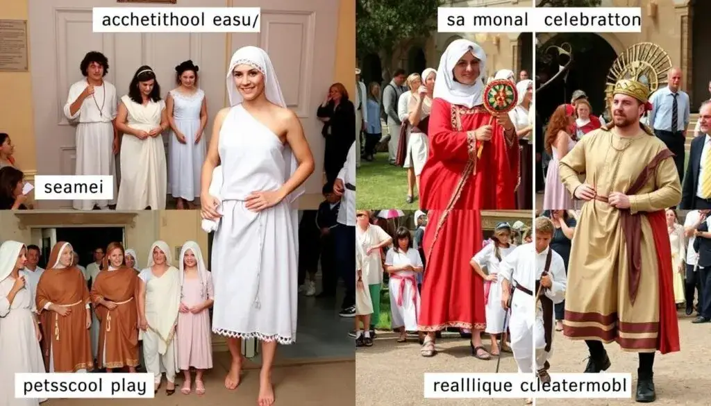 Zdjęcie Jak zrobić strój boga greckiego z prześcieradła – proste kroki i porady