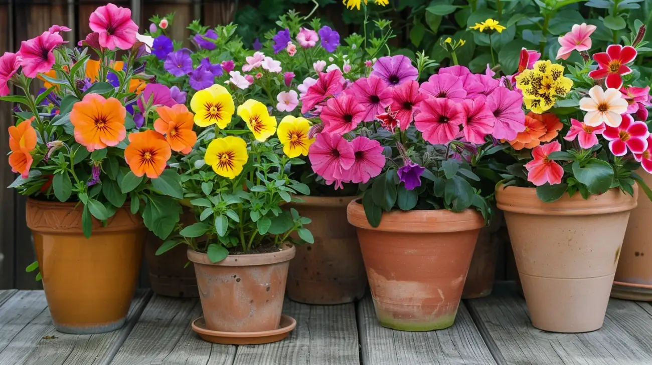 Zdjęcie 9 roślin ogrodowych, które pięknie prezentują się w doniczkach