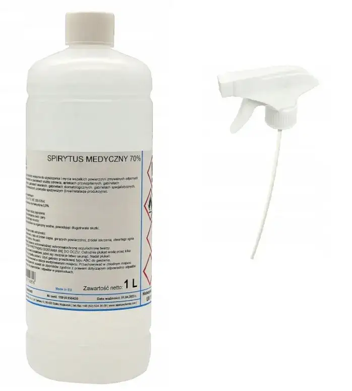 Zdjęcie Jakie stężenie spirytusu do dezynfekcji jest najskuteczniejsze?