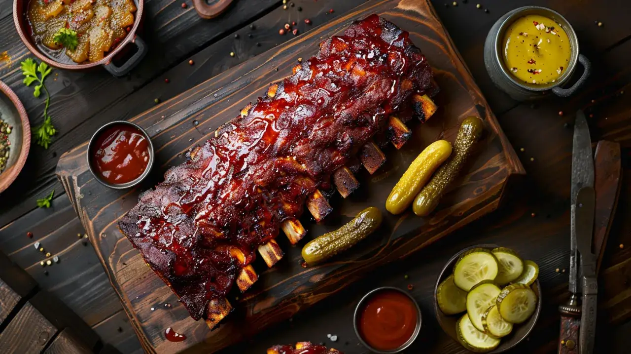 Zdjęcie Soczyste mięso z rękawa: żeberka w miodzie i musztardzie - przepis