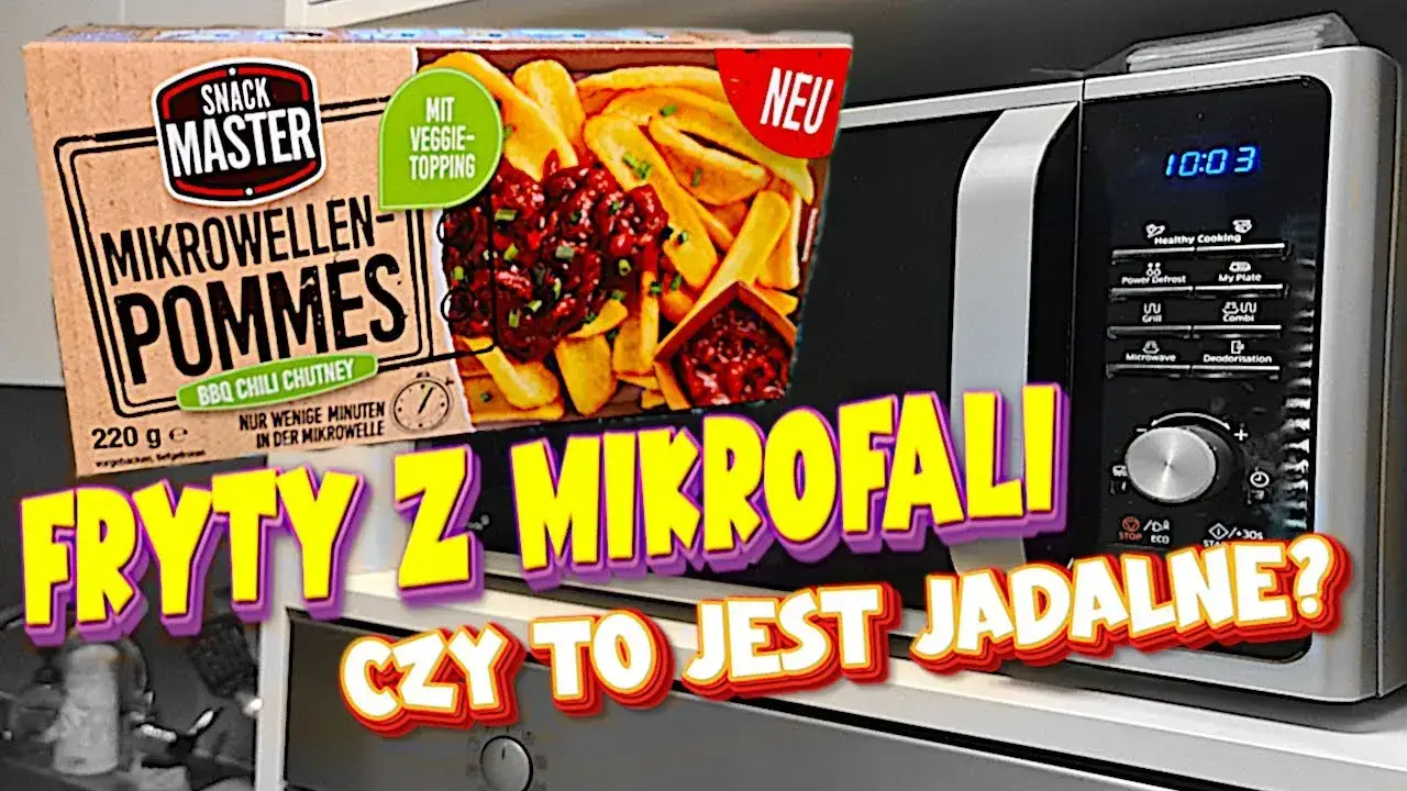 Zdjęcie Jak odgrzać frytki w mikrofali i zachować ich chrupkość