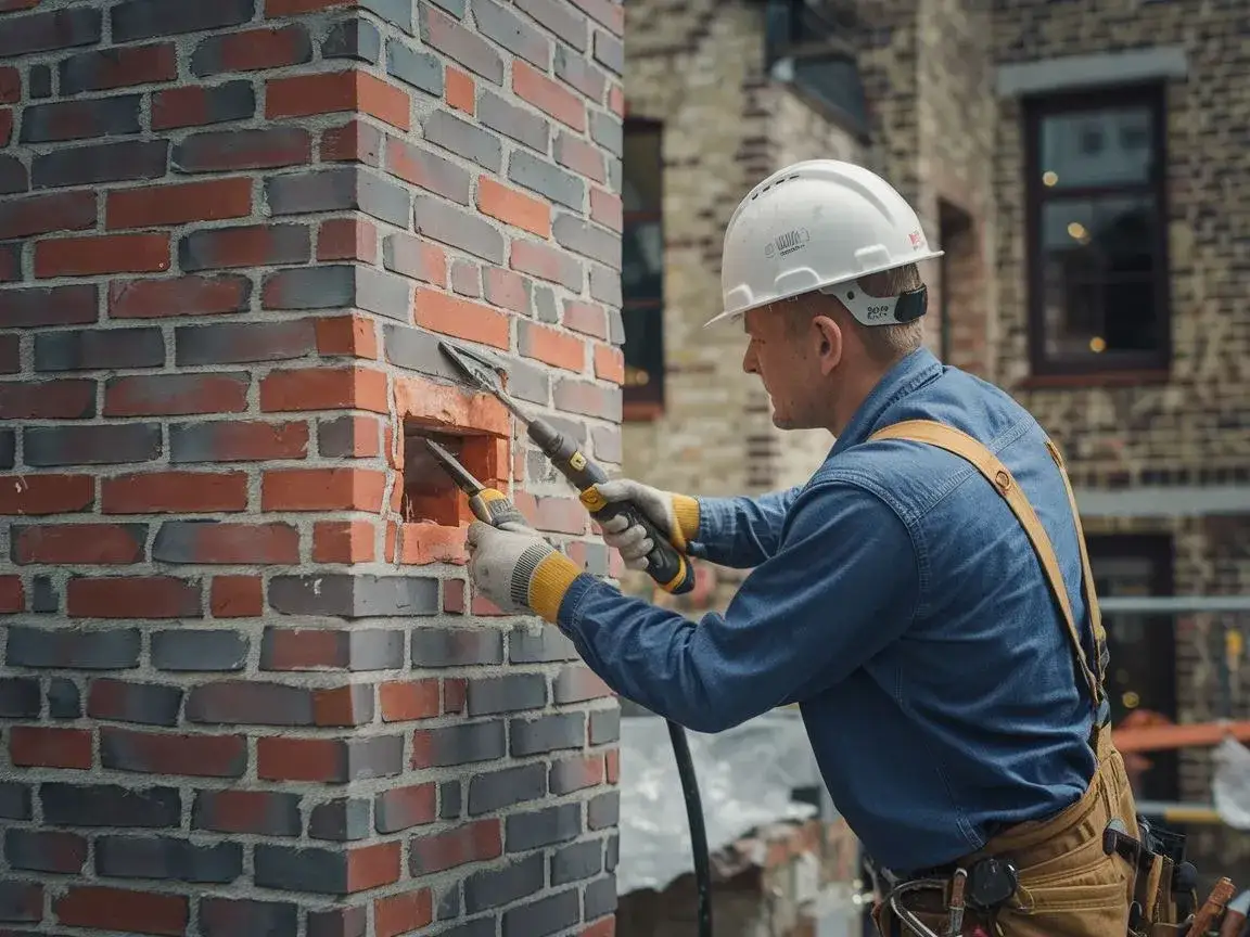 Zdjęcie Jak wyciąć otwór wentylacyjny w kominie bez ryzyka uszkodzeń