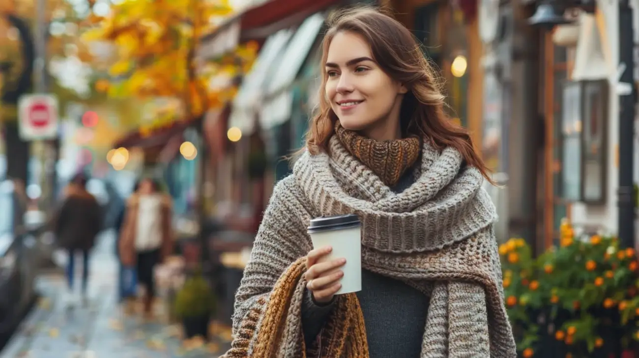 Zdjęcie Narzutka kardigan: modne rozwiązanie na chłodniejsze dni