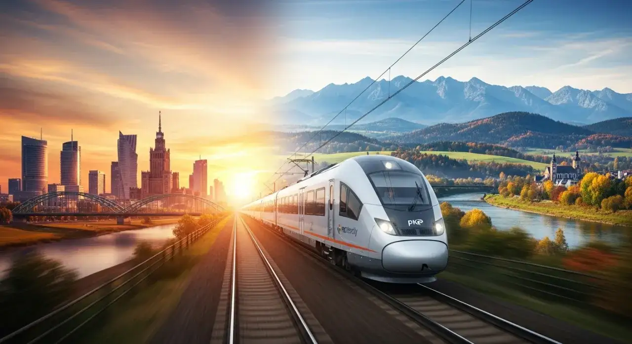 Zdjęcie Ile trwa lot z Warszawy do Krakowa? Czas, który Cię zaskoczy