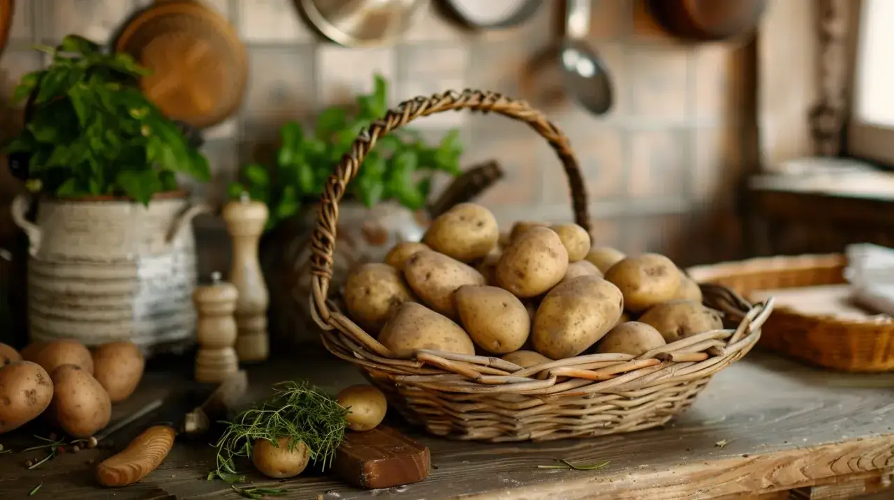 Zdjęcie Kosz na ziemniaki: Dlaczego warto mieć kosz na ziemniaki w swojej kuchni?