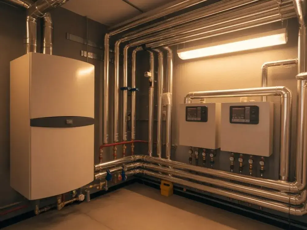 Zdjęcie Jak działa kotłownia gazowa w bloku? Kluczowe informacje i bezpieczeństwo