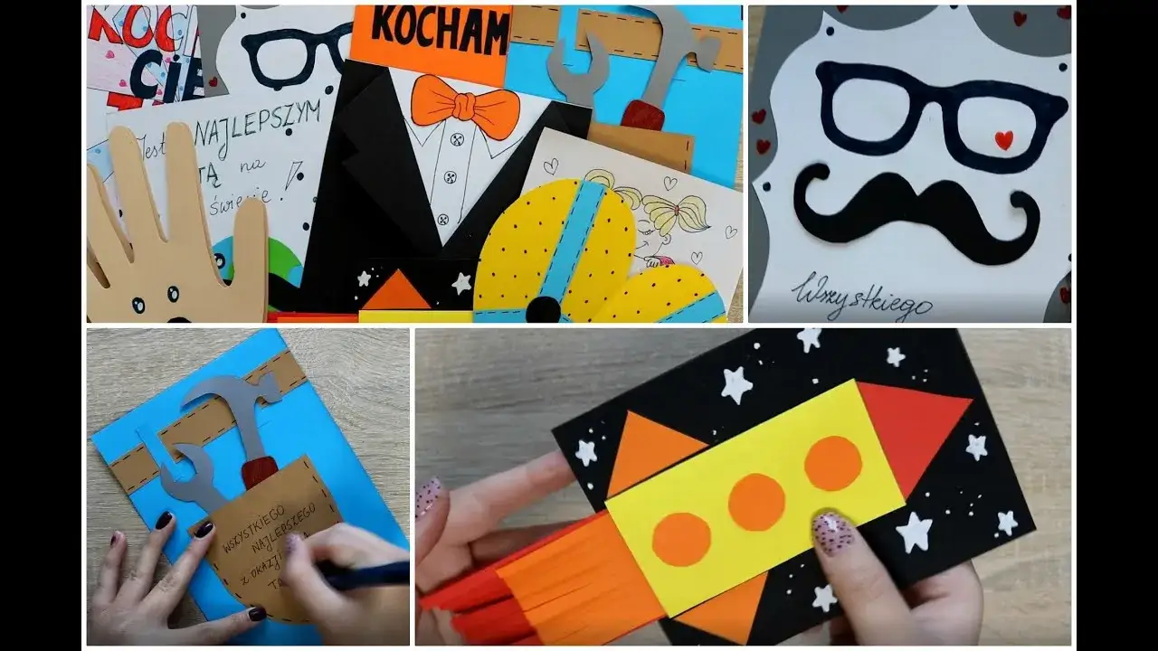 Zdjęcie Kreatywne pomysły na kartkę urodzinową dla taty DIY, które wzruszą