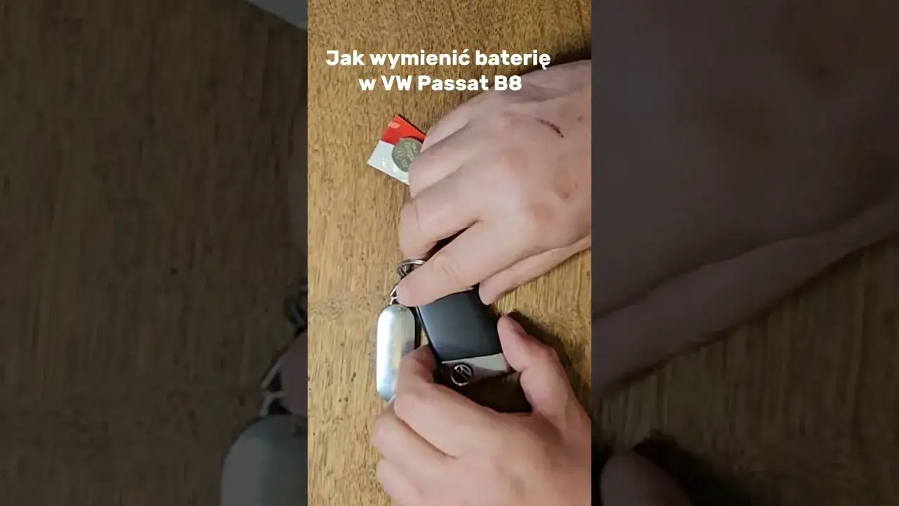 Zdjęcie Wymiana baterii w kluczyku passat b8 - proste kroki, uniknij problemów