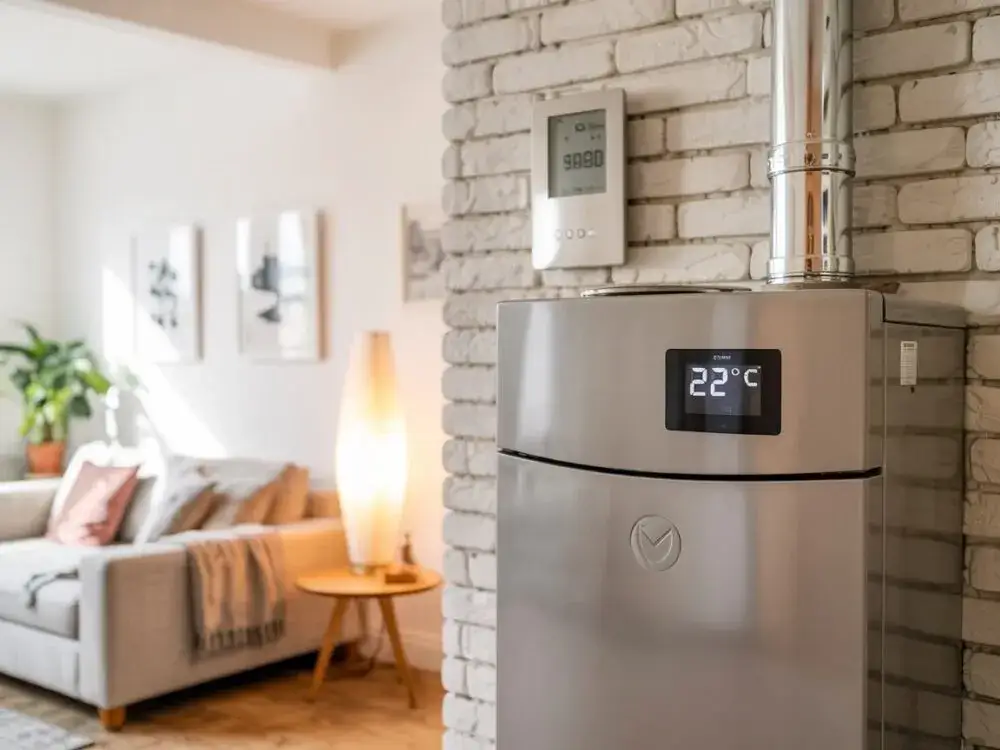 Zdjęcie Jaka temperatura na grzejniki pellet? Klucz do efektywnego ogrzewania