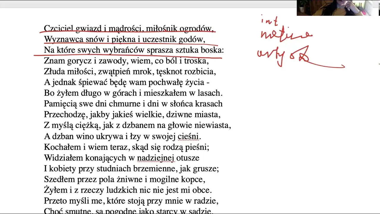 Zdjęcie Leopold Staff wiersz List - analiza tematów nadziei i zimowego zmierzchu