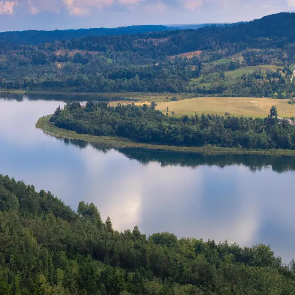 Zdjęcie Jezioro Białe Uścimowskie: idealne miejsce na wędkowanie i relaks