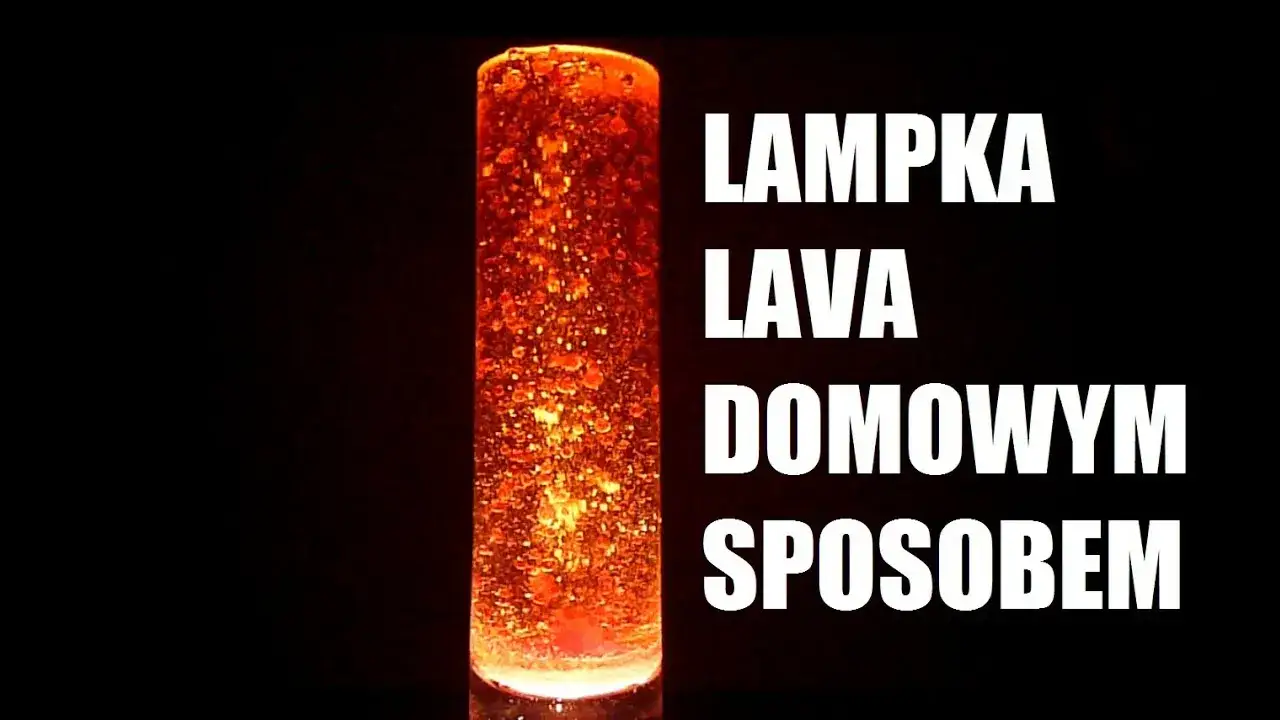 Zdjęcie Jak zrobić lampę lawową DIY w prosty spos&oacute;b - krok po kroku