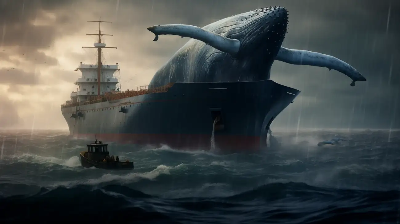 Kryptowaluty: Wieloryby interesują się okrętem. Czas na ruch?