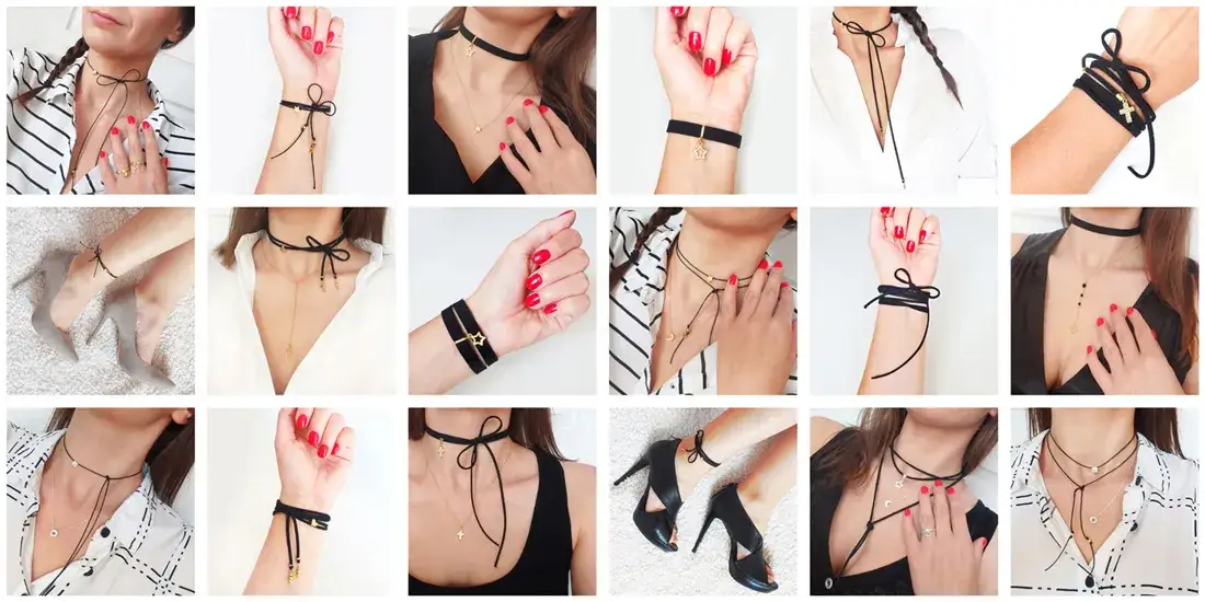 Zdjęcie Naszyjnik przy szyi jak się nazywa? Poznaj choker i jego style