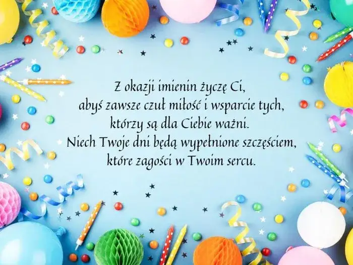 Zdjęcie Gotowe życzenia imieninowe: znajdź idealne słowa!