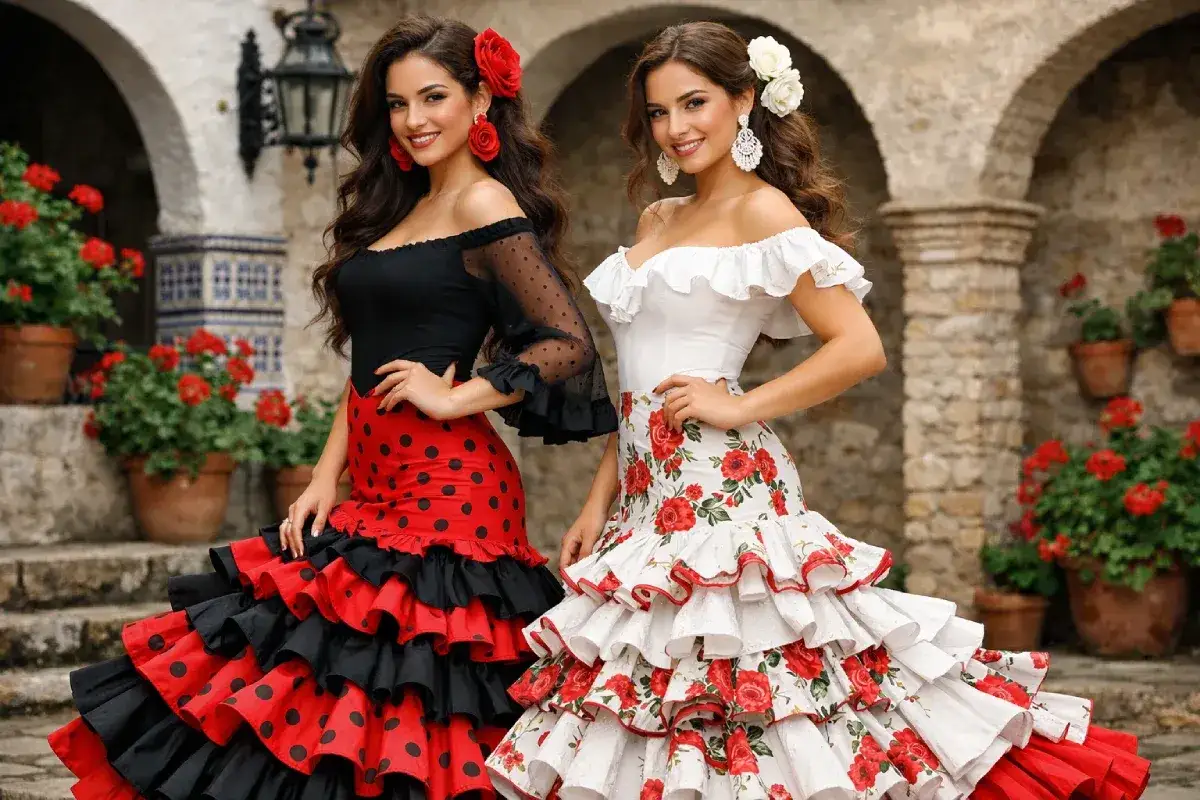 Zdjęcie Faldas de Flamenca 2026: &iquest;Cu&aacute;l es la Perfecta para Ti?
