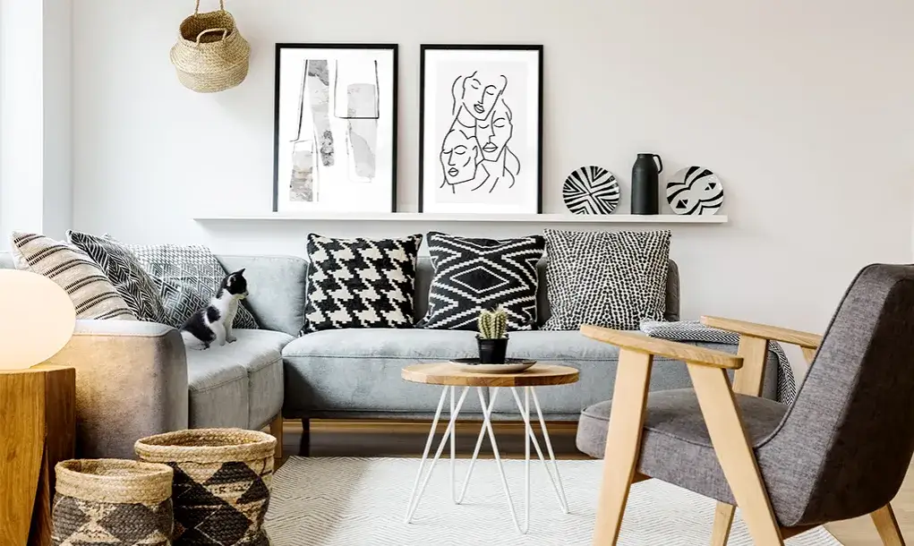 Zdjęcie Jak ozdobić półki w salonie: 10 inspiracji, które odmienią wnętrze