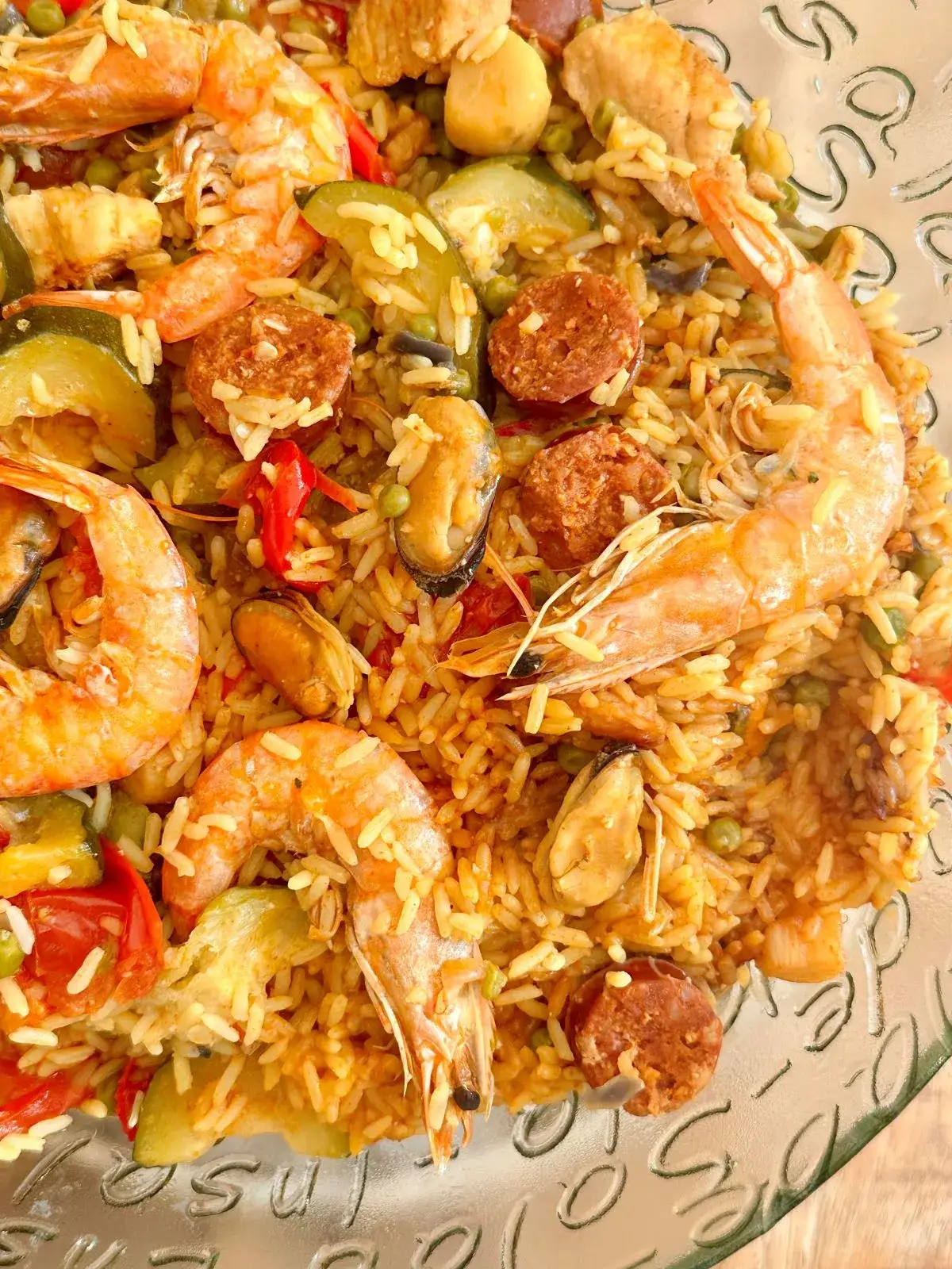Zdjęcie Recette de paella cookeo poulet et fruits de mer rapide et savoureuse