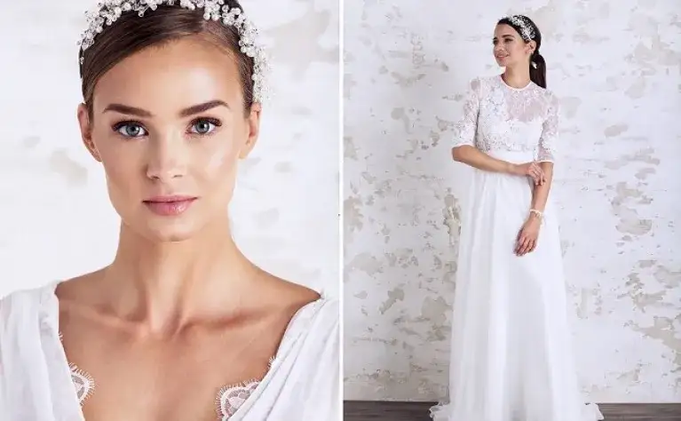 Zdjęcie Jak ukryć szerokie ramiona w sukni ślubnej i wyglądać pięknie