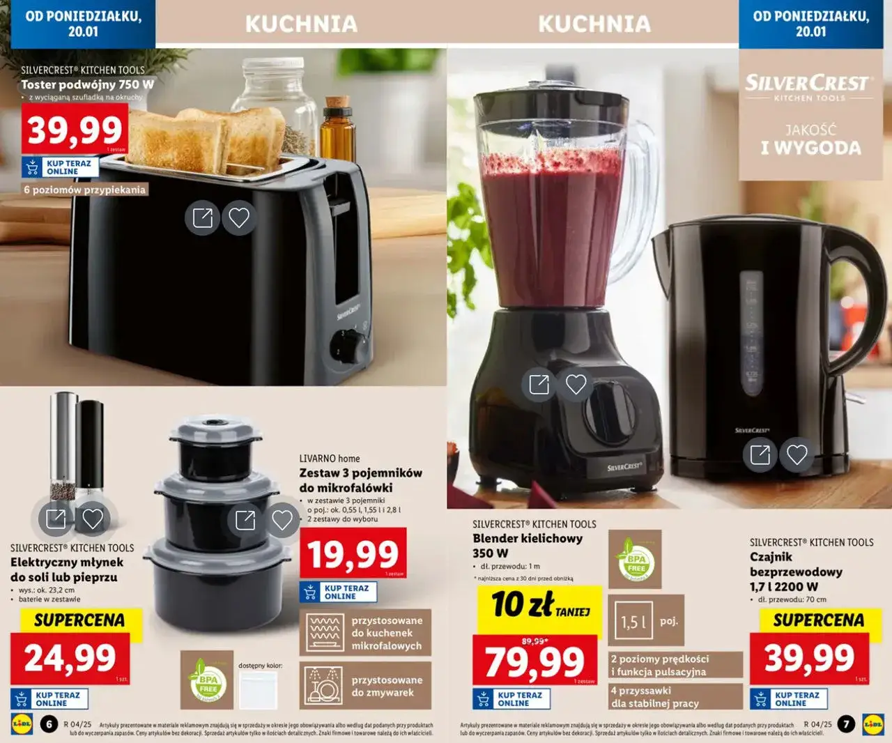 Zdjęcie Najlepszy blender do koktajli Lidl - opinie i funkcje SilverCrest