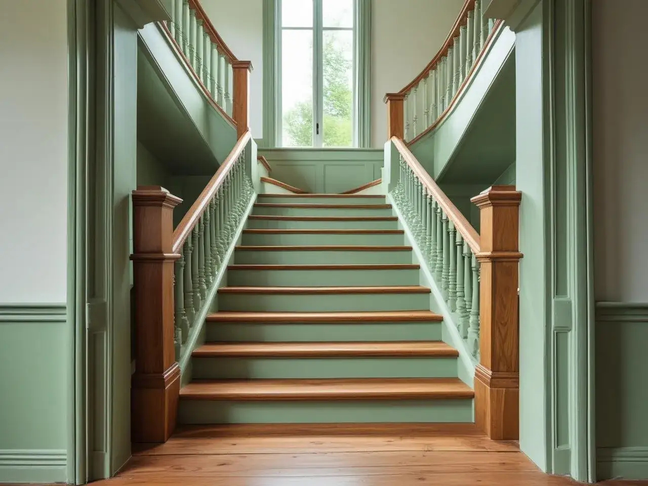 Zdjęcie Jak odnowić schody drewniane pomalowane farbą olejną i uniknąć błędów