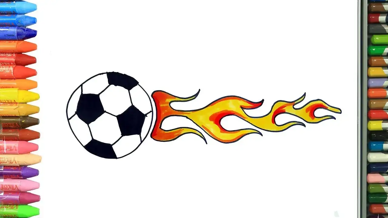 Zdjęcie Jak namalować piłkarza - proste kroki, aby stworzyć świetny rysunek