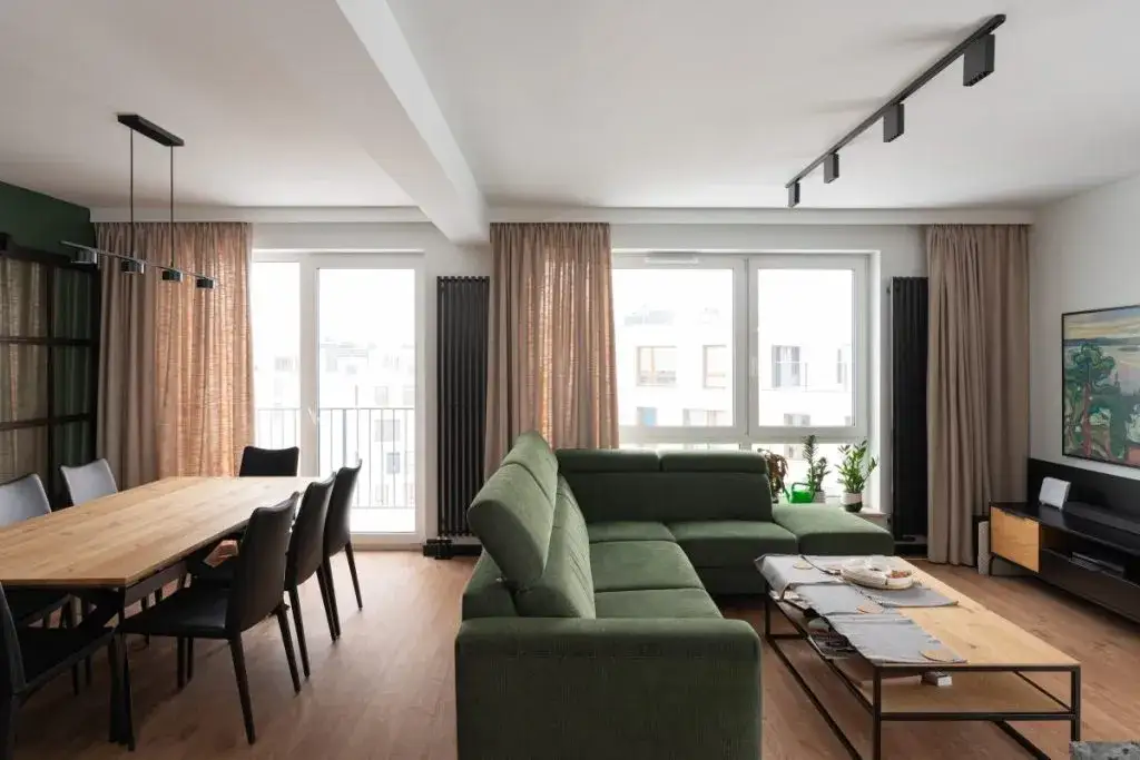 Zdjęcie Jakie zasłony do zielonych ścian - idealne kolory i style, które zachwycą