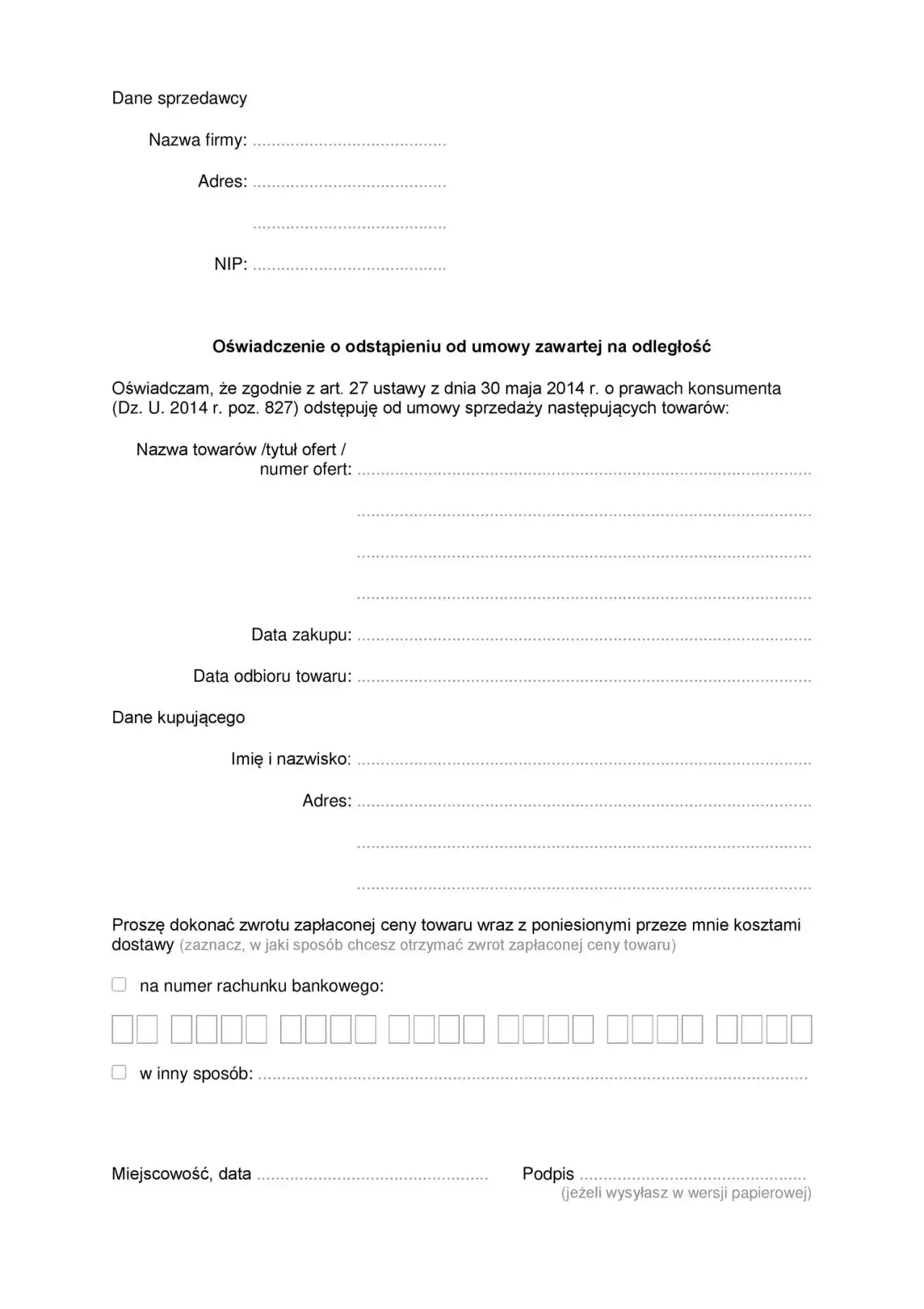 Zdjęcie Jak wypełnić formularz odstąpienia od umowy T-Mobile: 7 kroków