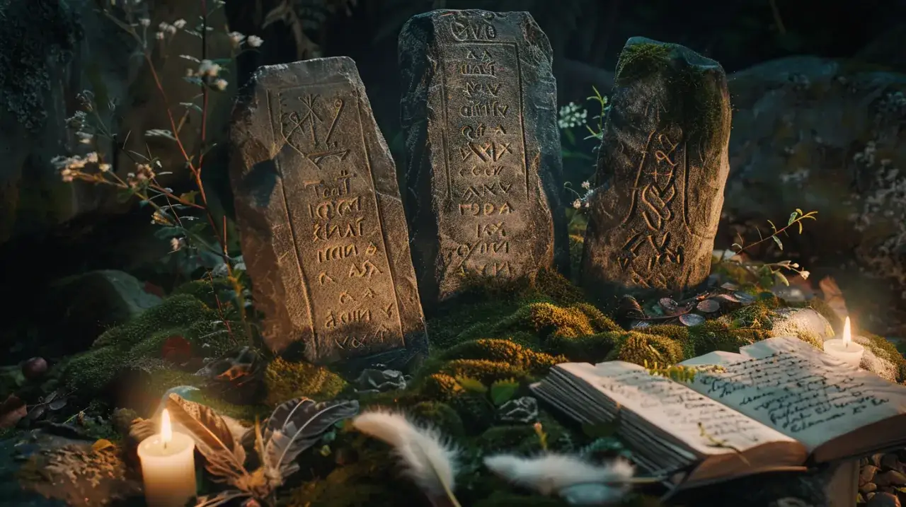 Zdjęcie Znaczenie run nordyckich - symbolika i zastosowanie w magii