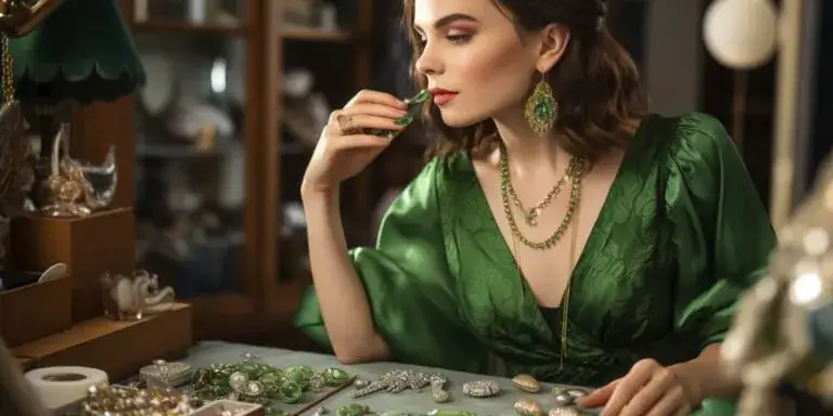 Zdjęcie Jak dobrać idealną szminkę do zielonej sukienki? Sprawdź najlepsze kolory i triki!