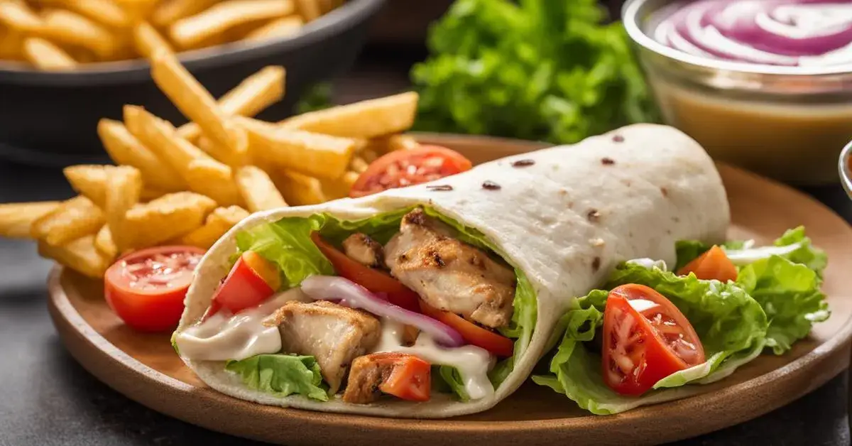 Zdjęcie Ile kcal ma tortilla kebab? Zaskakujące fakty o kaloriach!
