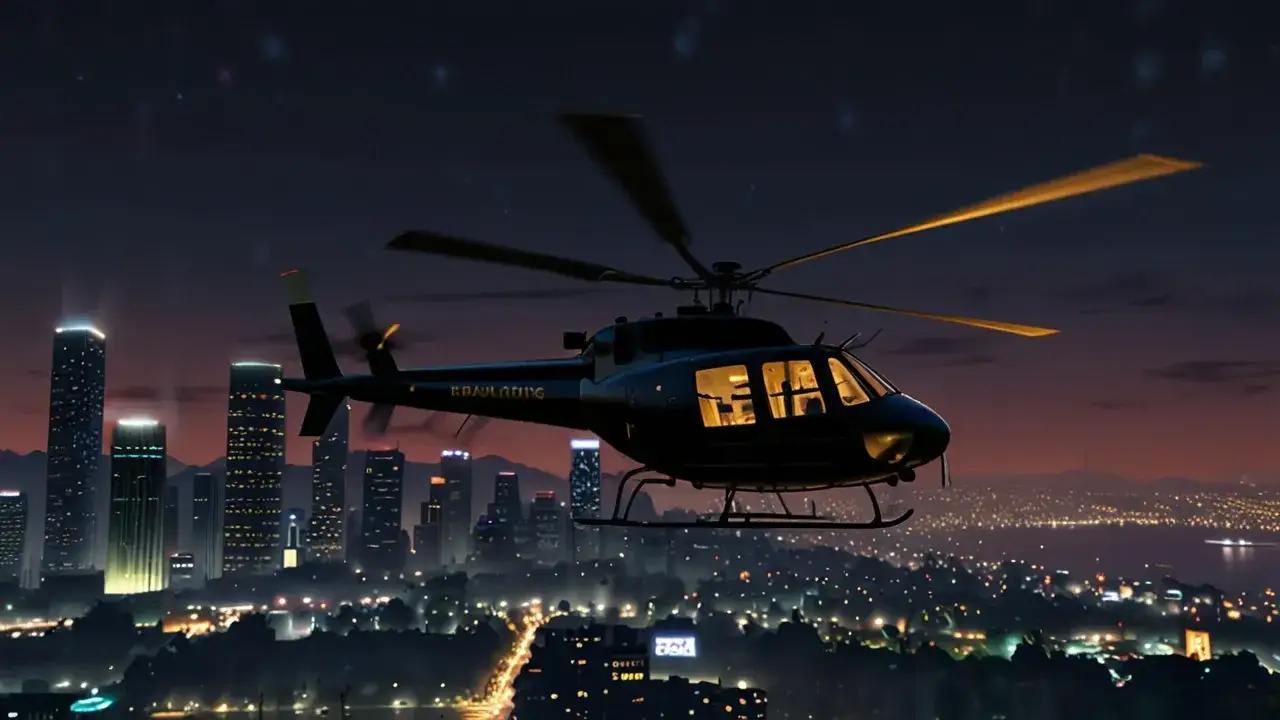 Zdjęcie Nieśmiertelność w Los Santos. Kod na helikopter w GTA 5 odkryty