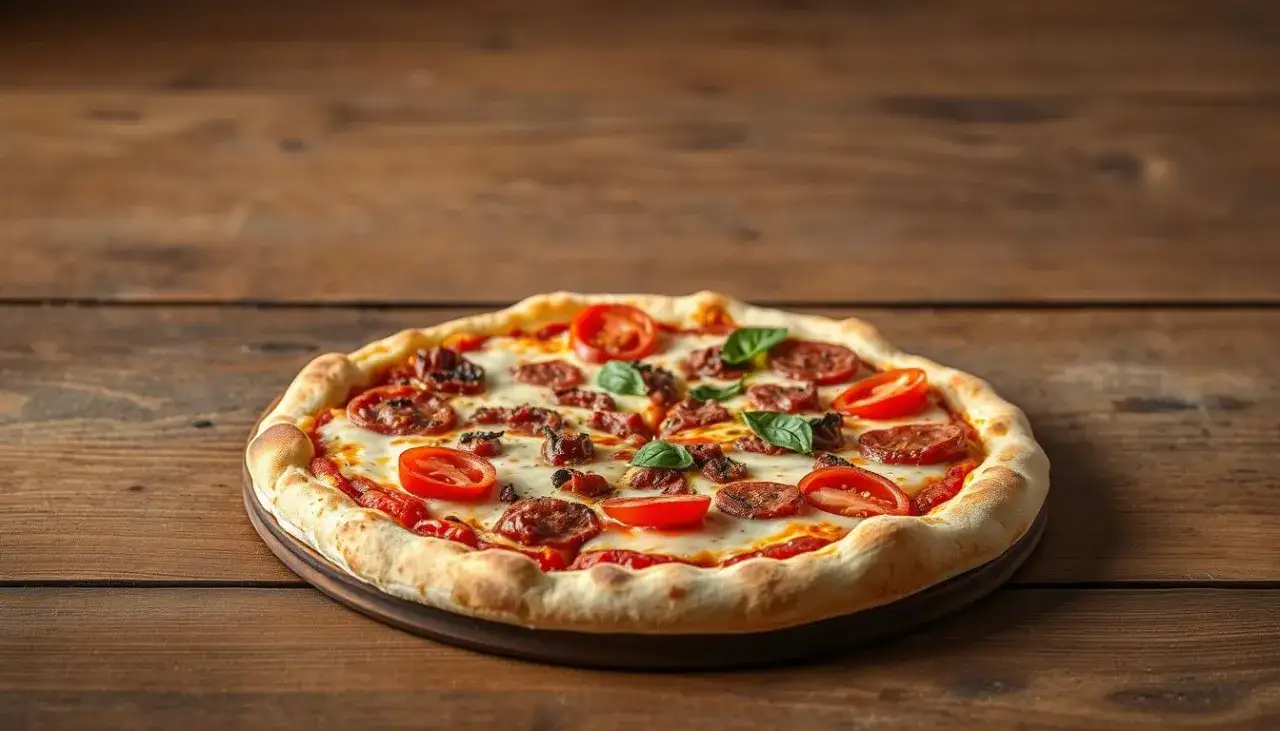 Zdjęcie Ile waży pizza 50 cm? Zaskakujące różnice w wadze według ciasta