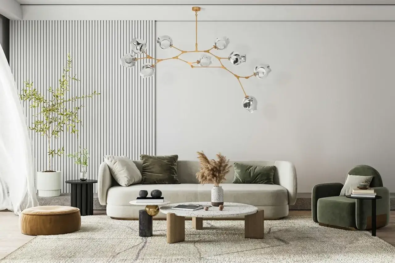 Zdjęcie Jaka lampa do salonu? Wybierz idealne oświetlenie wnętrza