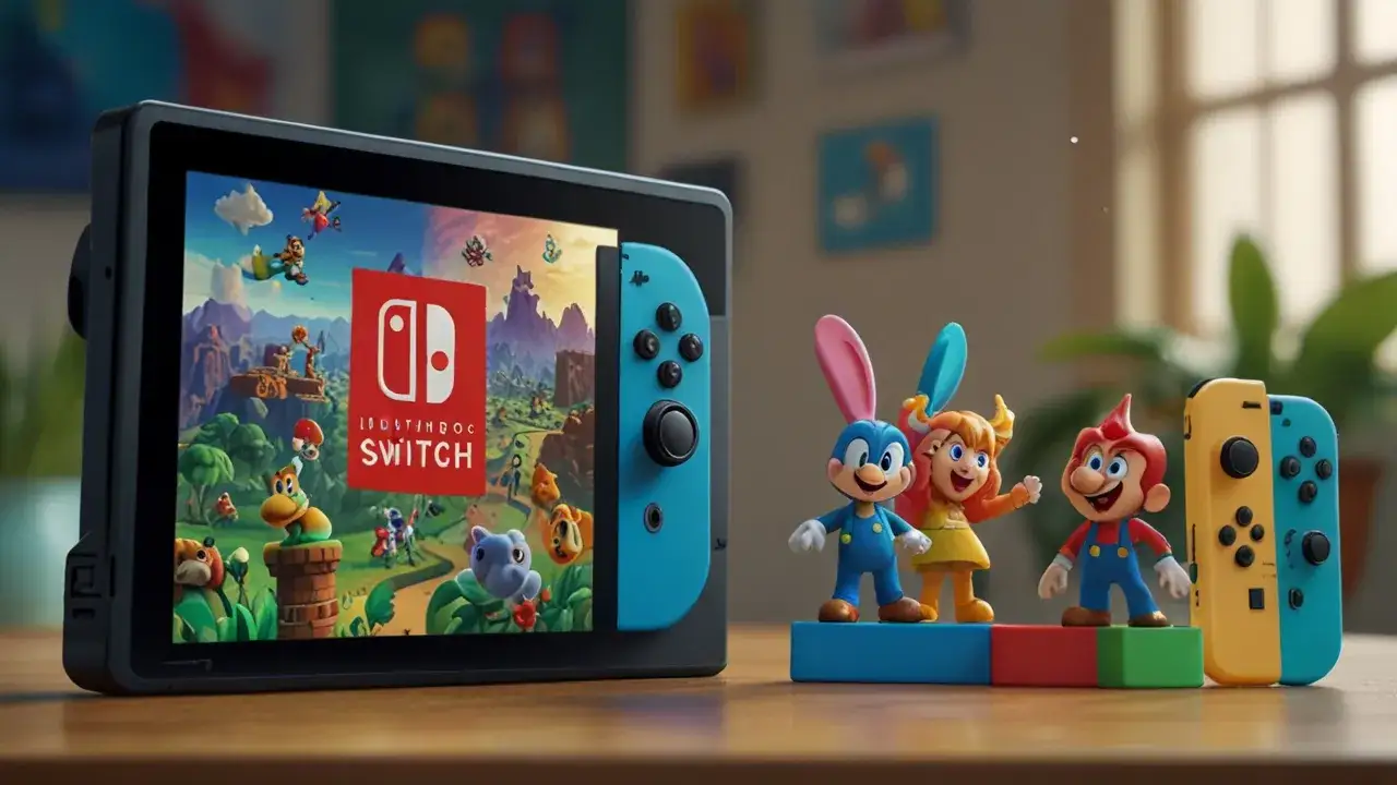 Zdjęcie  Gry na Nintendo Switch dla dzieci - Zabawa i rozwój na konsoli
