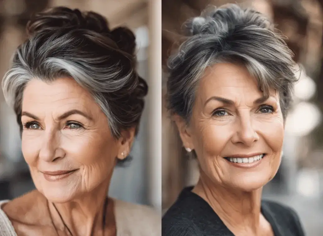 Zdjęcie Jaki kolor włosów dla pań po 60 - wybierz odcienie, które odmładzają