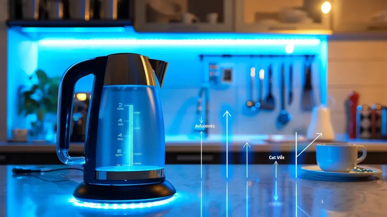 Zdjęcie Zużycie prądu przez czajnik elektryczny - jak zmniejszyć koszty