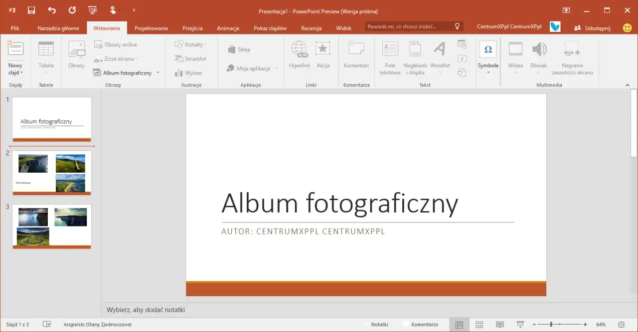 Zdjęcie Jak zrobić album fotograficzny w PowerPoint - praktyczny poradnik od A do Z