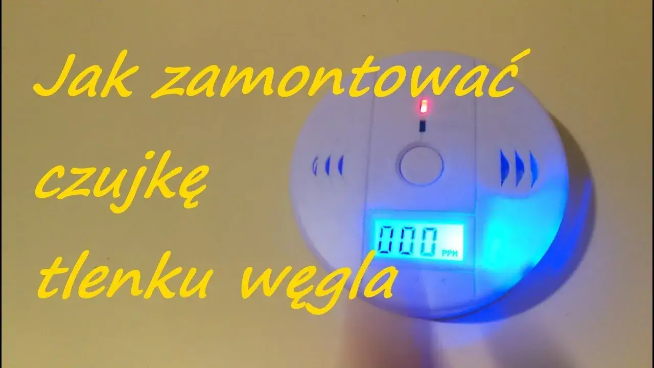 Zdjęcie Czujnik czadu jak montować: uniknij błędów i zapewnij bezpieczeństwo
