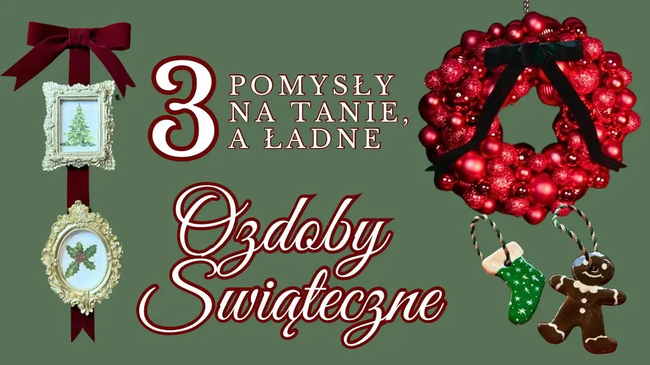 Zdjęcie Jak uszyć świąteczne ozdoby, które zachwycą Twoich bliskich