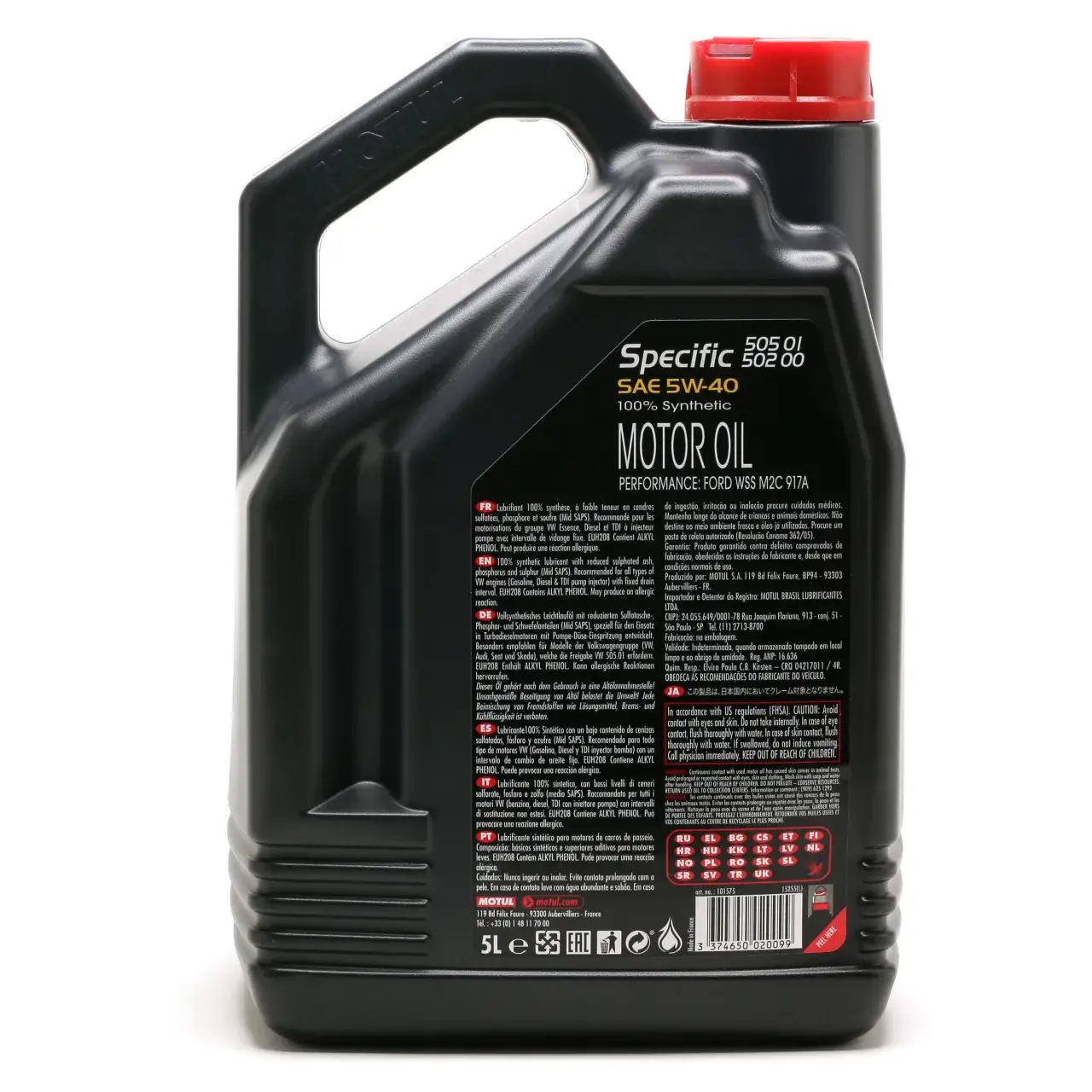 Zdjęcie Motul specific 505.01 5W40 - idealny olej do nowoczesnych silników