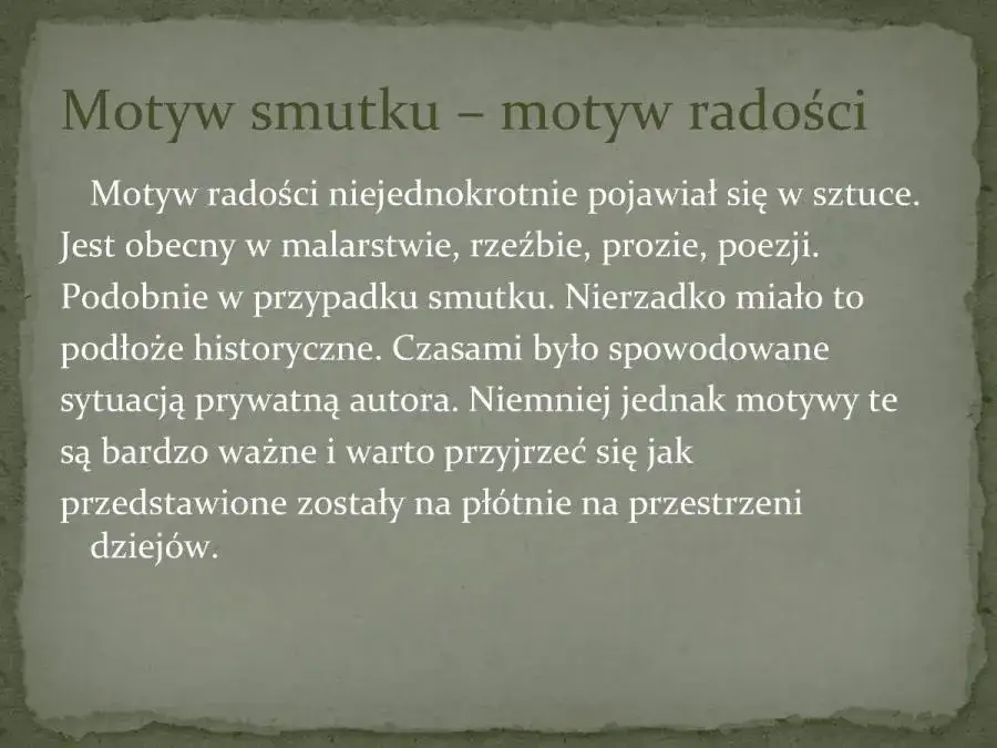 Zdjęcie Motyw zabawy w tekstach kultury: radość i smutek w literaturze